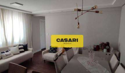 Apartamento com 2 dormitórios à venda, 57 m² - Vila Valparaso - Santo André/SP