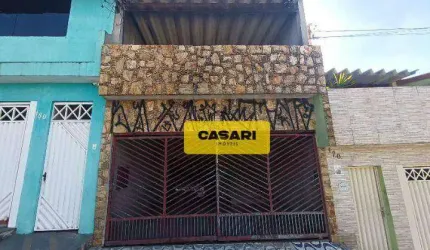 Casa com 2 dormitórios à venda, 140 m² - Vila Luzita - Santo André/SP