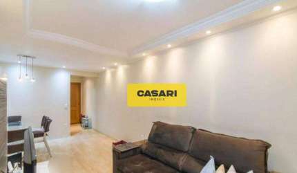 Apartamento com 3 dormitórios à venda, 85 m² - Vila Valparaíso - Santo André/SP