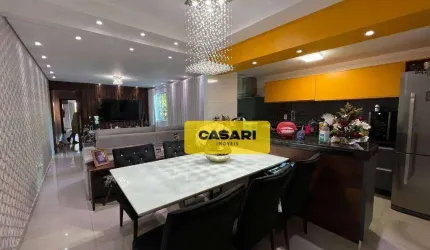 Cobertura com 3 dormitórios à venda, 200 m² - Vila Lucinda - Santo André/SP
