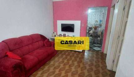 Casa com 2 dormitórios à venda, 128 m² - Vila Apiaí - Santo André/SP