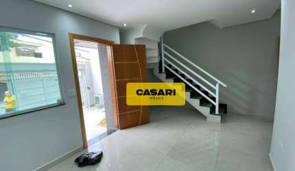 Sobrado com 2 dormitórios à venda, 154 m² - Vila Curuçá - Santo André/SP