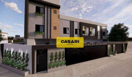 Sobrado com 3 dormitórios à venda, 83 m² por R$ 869.000,00 - Jardim - Santo André/SP