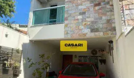 Sobrado com 3 dormitórios à venda, 101 m² - Vila Alzira - Santo André/SP