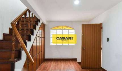 Sobrado com 3 dormitórios à venda, 144 m² por R$ 848.000,00 - Conjunto Habitacional Trevo - São Bernardo do Campo/SP