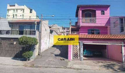 Sobrado com 4 dormitórios à venda, 172 m² - Parque Oratório - Santo André/SP