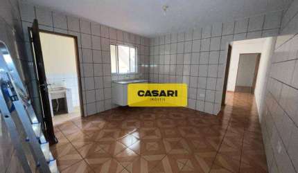 Casa com 1 dormitório para alugar, 90 m² - Jordanópolis - São Bernardo do Campo/SP