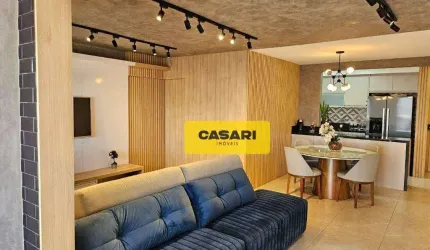 Apartamento com 3 dormitórios à venda, 115 m² - Vila Valparaíso - Santo André/SP