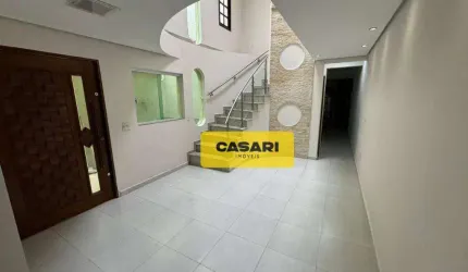 Sobrado com 4 dormitórios à venda, 264 m² - Vila Pires - Santo André/SP