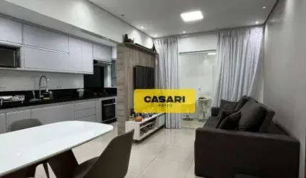 Apartamento com 3 dormitórios à venda, 76 m² - Vila Curuçá - Santo André/SP