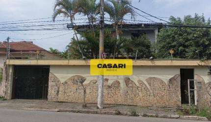 Sobrado com 4 dormitórios, 450 m² - venda ou aluguel - Vila Homero Thon - Santo André/SP