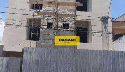 Cobertura com 2 dormitórios à venda, 95 m² por R$ 495.000,00 - Vila Pires - Santo André/SP