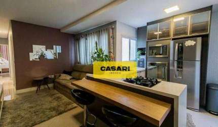 Cobertura com 3 dormitórios à venda, 140 m² - Vila Valparaíso - Santo André/SP