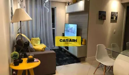 Apartamento com 3 dormitórios à venda, 60 m² - Parque Erasmo Assunção - Santo André/SP