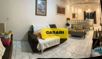 Sobrado com 3 dormitórios à venda, 158 m²  - Casa Grande - Diadema/SP