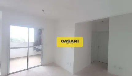 Apartamento com 2 dormitórios à venda, 53 m²- Campestre - Santo André/SP