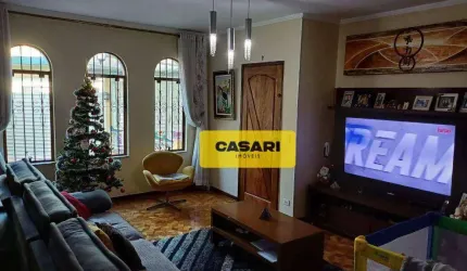 Sobrado com 4 dormitórios à venda, 130 m² - Vila Scarpelli - Santo André/SP
