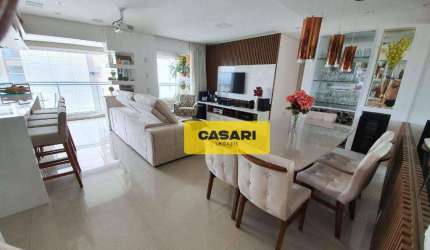 Apartamento com 3 dormitórios à venda, 115 m² - Jardim - Santo André/SP