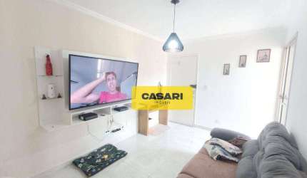 Apartamento com 2 dormitórios à venda, 50 m² - Taboão - São Bernardo do Campo/SP