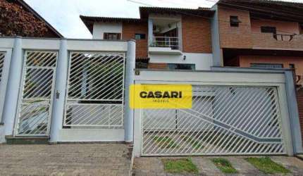 Sobrado com 4 dormitórios à venda, 267 m² - Parque dos Pássaros - São Bernardo do Campo/SP