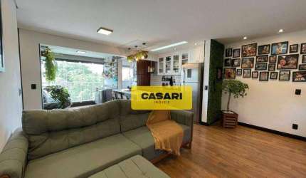 Apartamento com 2 dormitórios à venda, 70 m² - Centro - São Bernardo do Campo/SP