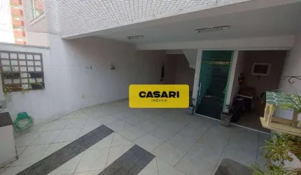 Sobrado com 3 dormitórios à venda, 128 m² - Vila Valparaíso - Santo André/SP