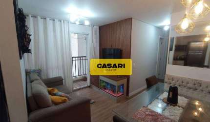 Apartamento com 2 dormitórios à venda, 53 m² - Nova Petrópolis - São Bernardo do Campo/SP