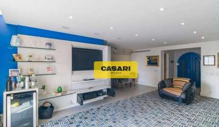 Apartamento com 3 dormitórios à venda, 200 m² por R$ 1.380.000,00 - Centro - Santo André/SP
