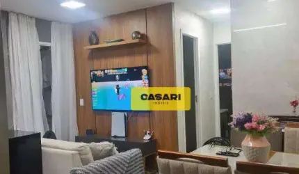 Apartamento com 2 dormitórios à venda, 49 m²- Rudge Ramos - São Bernardo do Campo/SP