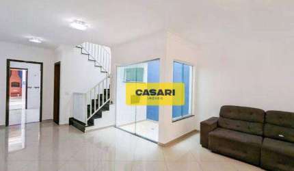 Sobrado com 3 dormitórios à venda, 187 m²  - Assunção - São Bernardo do Campo/SP