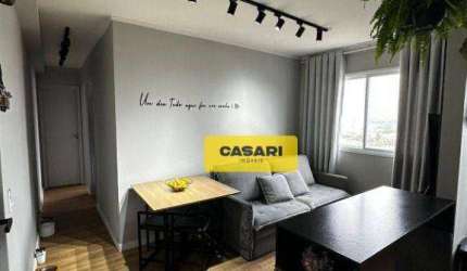 Apartamento com 2 dormitórios à venda, 45 m² - Piraporinha - Diadema/SP