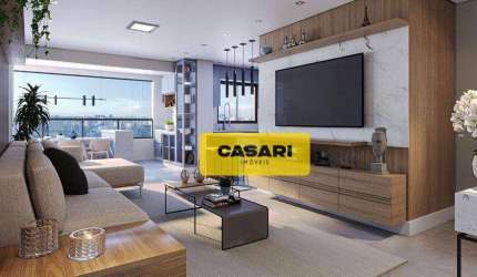 Apartamento com 3 dormitórios à venda, 127 m² - Centro - Santo André/SP
