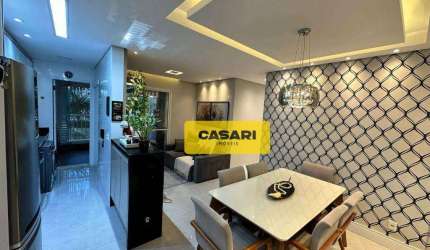 Apartamento com 3 dormitórios à venda, 74 m² - Jardim Hollywood - São Bernardo do Campo/SP