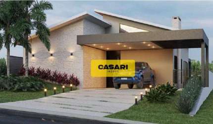 Casa com 4 dormitórios à venda, 178 m² - Condomínio Ninho Verde I Eco Residence - Porangaba/SP