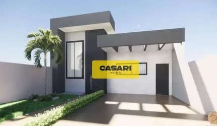 Casa com 3 dormitórios à venda, 79 m² - Jardim Sartorelli - Iperó/SP