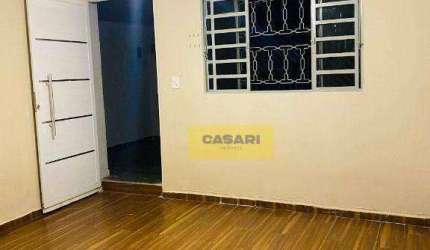 Casa com 2 dormitórios para alugar, 70 m² - Dos Casa - São Bernardo do Campo/SP