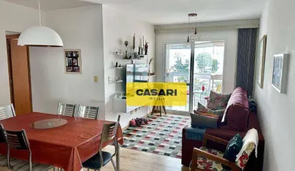 Apartamento com 3 dormitórios à venda, 97 m² - Campestre - Santo André/SP
