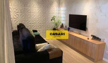 Sobrado com 3 dormitórios à venda, 171 m² - Vila Guarani - Santo André/SP