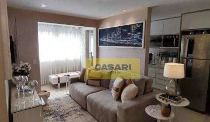 Apartamento com 2 dormitórios à venda, 54 m² - Centro - Diadema/SP