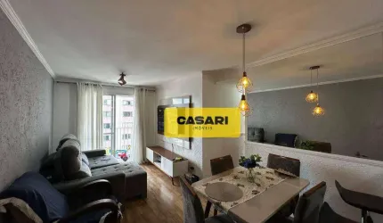 Apartamento com 3 dormitórios, 67 m² - venda- Centro - Diadema/SP