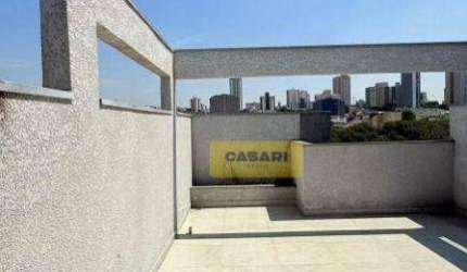 Cobertura com 2 dormitórios à venda, 100 m² - Jardim - Santo André/SP