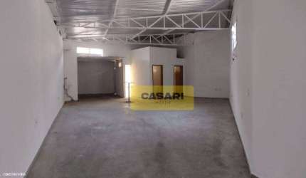 Salão para alugar, 170 m²- Jardim - Santo André/SP