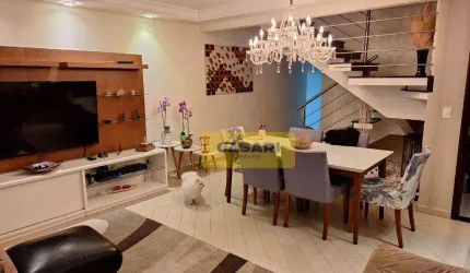 Cobertura com 3 dormitórios à venda, 170 m² - Santa Maria - Santo André/SP