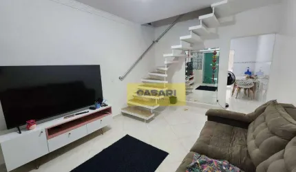 Sobrado com 2 dormitórios à venda, 92 m² - Assunção - São Bernardo do Campo/SP