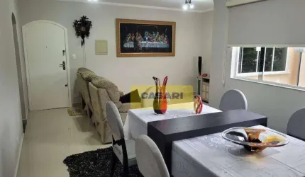 Apartamento com 3 dormitórios à venda, 105 m²- Campestre - Santo André/SP