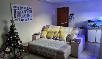 Cobertura com 2 dormitórios à venda, 107 m² - Vila Tibiriçá - Santo André/SP