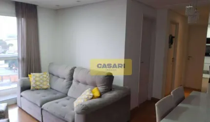 Apartamento com 2 dormitórios à venda, 59 m²  - Vila América - Santo André/SP