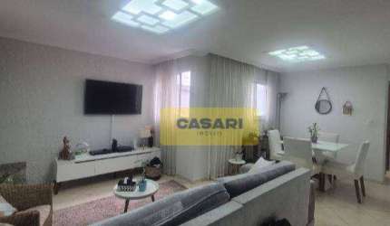 Cobertura com 3 dormitórios à venda, 180 m²- Vila Eldízia - Santo André/SP