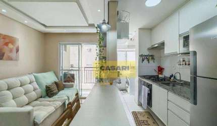 Apartamento com 2 dormitórios à venda, 56 m²- Planalto - São Bernardo do Campo/SP
