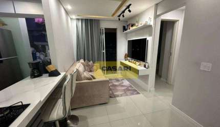 Apartamento à Venda em Santo André – 2 Dormitórios com Móveis Planejados e Lazer Completo